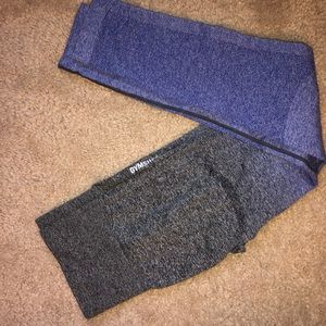 gymshark ombré seamless leggings